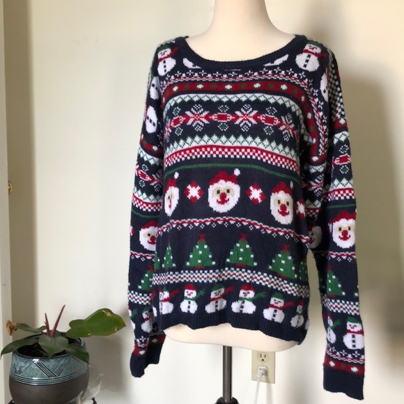 oversized christmas sweater